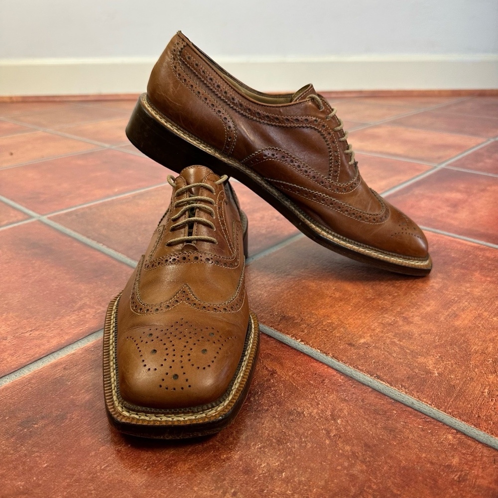 Antonio Maurizi Limited Edition Hand-Tooled Leather Wingtips